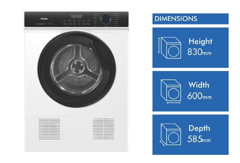 Haier 6kg Vented Dryer
