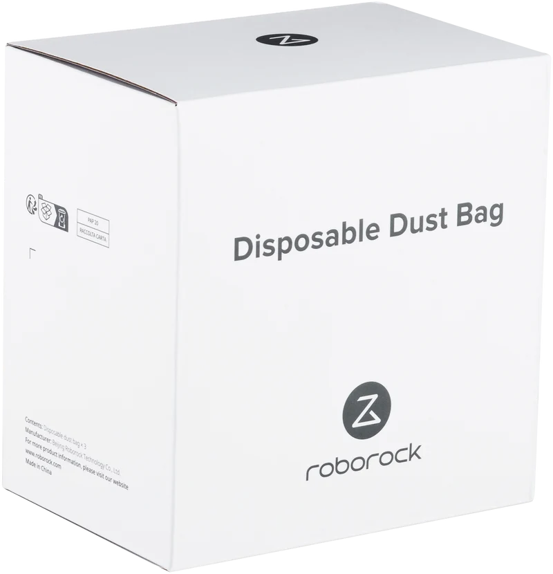 Roborock Disposable Dust Bags 3 Pack - S8 Max V Ultra, QRevo Max. QRevo
