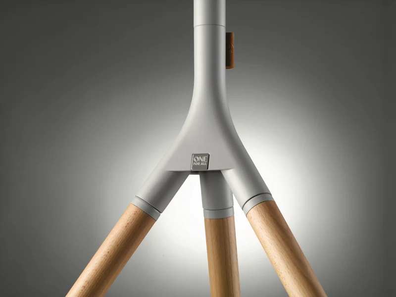 One For All Designer TV & Soundbar Stand - Oak