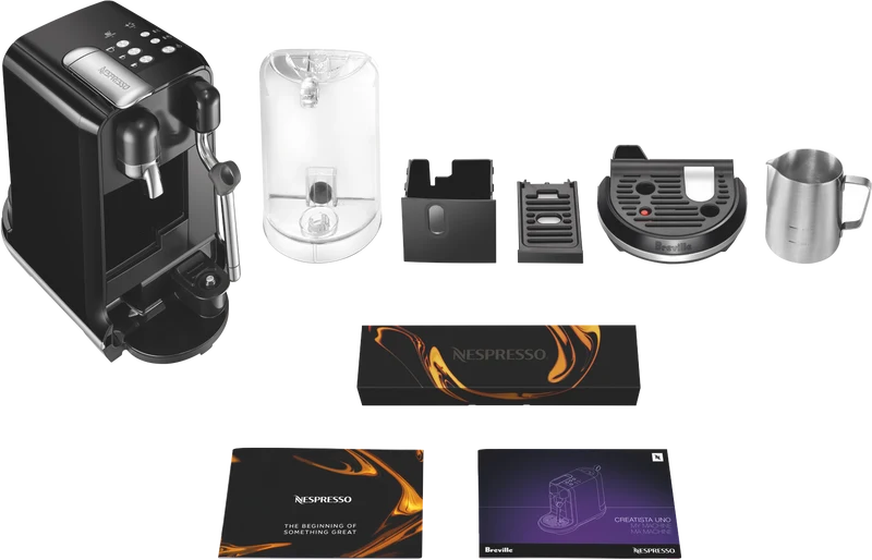 Nespresso Creatista Uno Capsule Coffee Machine Black