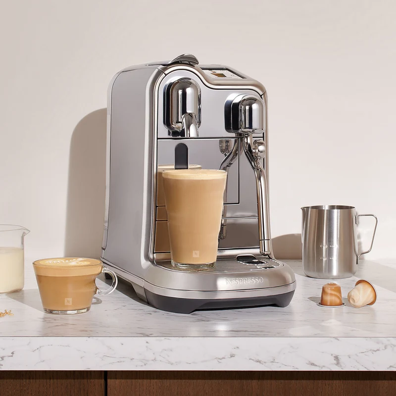 Nespresso Creatista Pro Capsule Coffee Machine Silver
