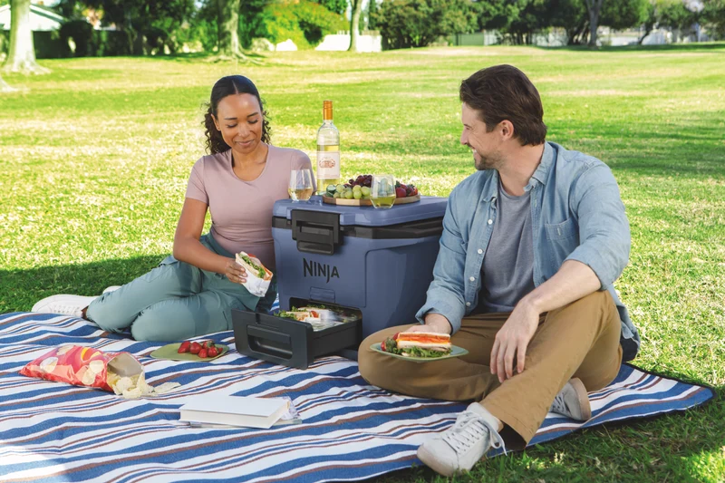 Ninja FrostVault 28L Hard Cooler with Dry Zone - Lakeshore Blue
