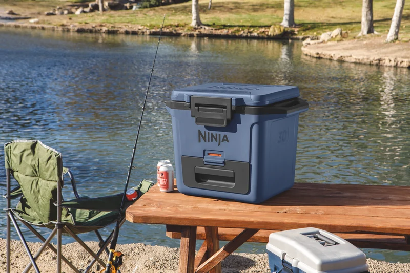 Ninja FrostVault 28L Hard Cooler with Dry Zone - Lakeshore Blue