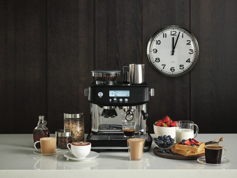 Breville The Barista Pro Espresso Machine Black Truffle
