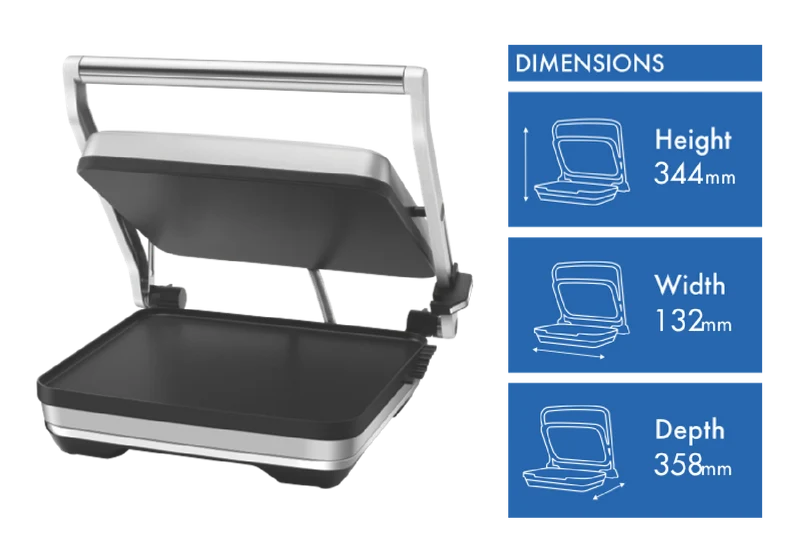 Breville The Toast and Melt Sandwich Grill 4 Slice