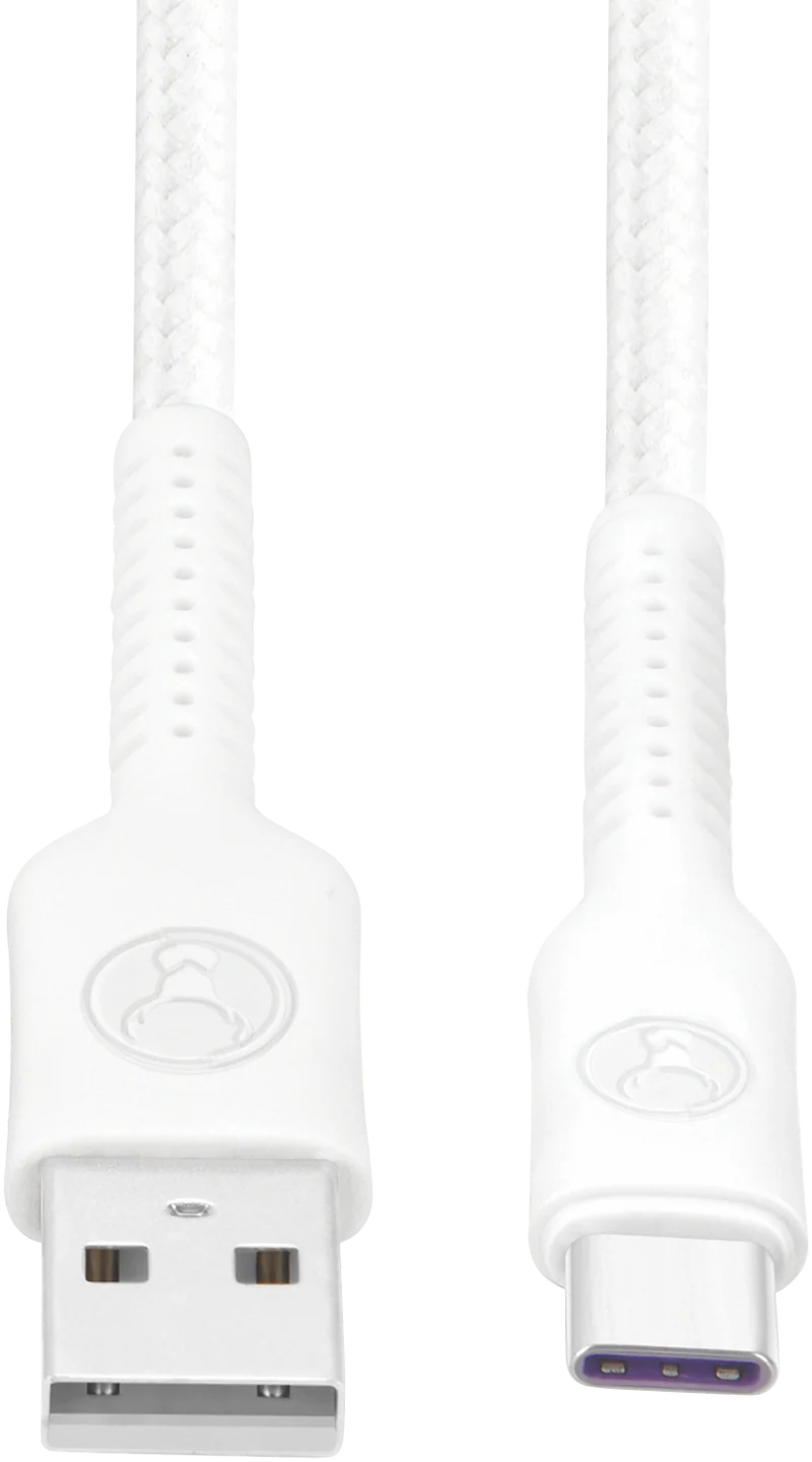 Bonelk Long-Life USB-A to USB-C 60W Cable 2m White
