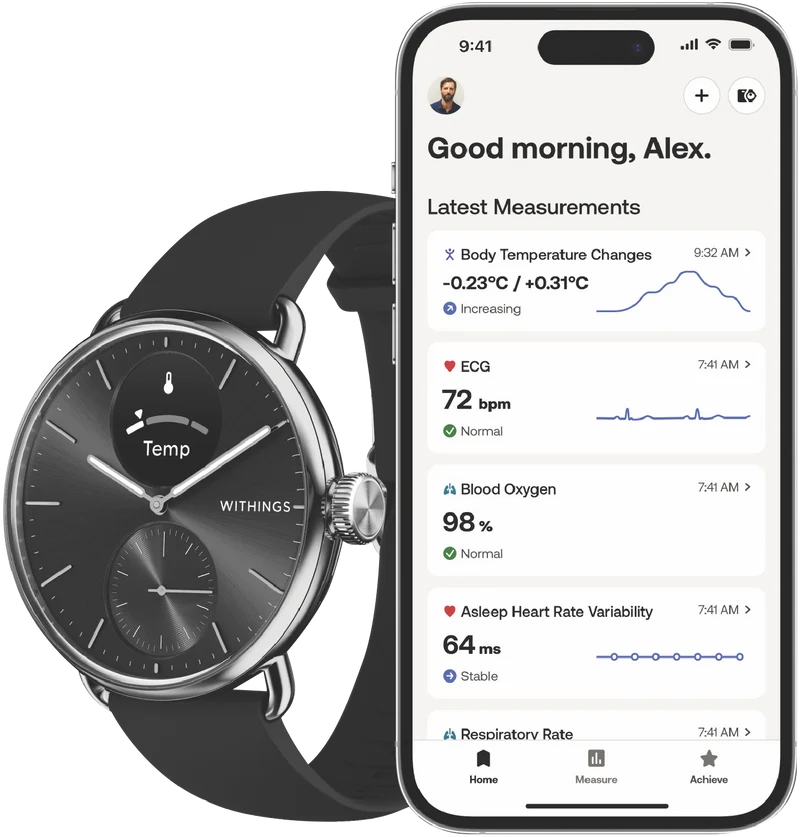 Withings Scanwatch 2 38mm- Black