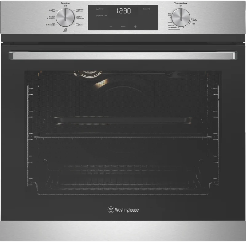 Westinghouse 60cm 7 Multi Function Oven, Stainless Steel