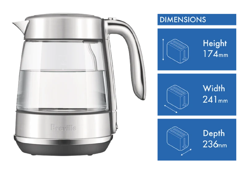 Breville The Crystal Luxe Stainless Steel Kettle