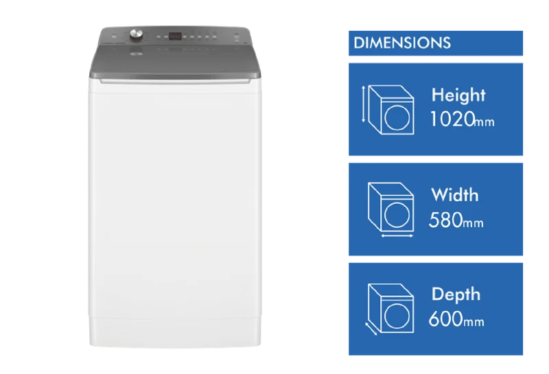 Fisher & Paykel 8kg Top Load Washer