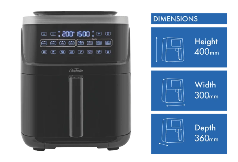 Sunbeam Steam Fry Air Fryer + Steam