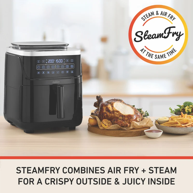 Sunbeam Steam Fry Air Fryer + Steam