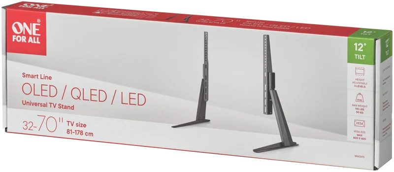 One For All Universal Tabletop TV Stand (Upto 70")