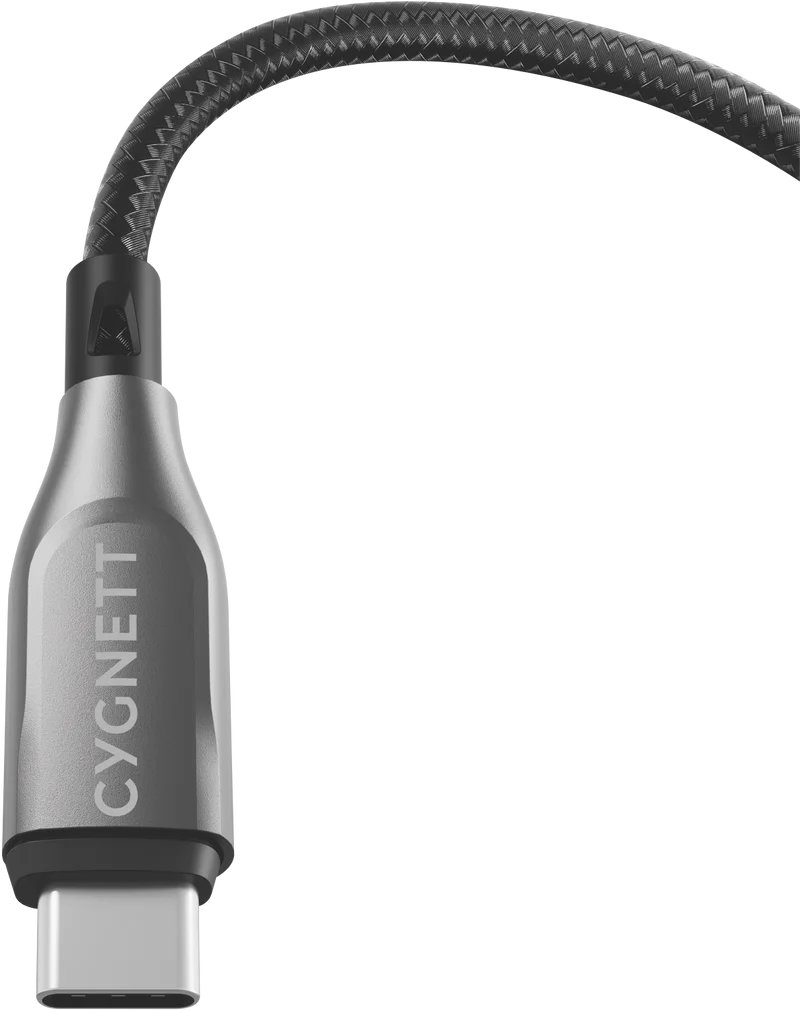 Cygnett Armoured USB-C To USB-A Cable Black 50cm
