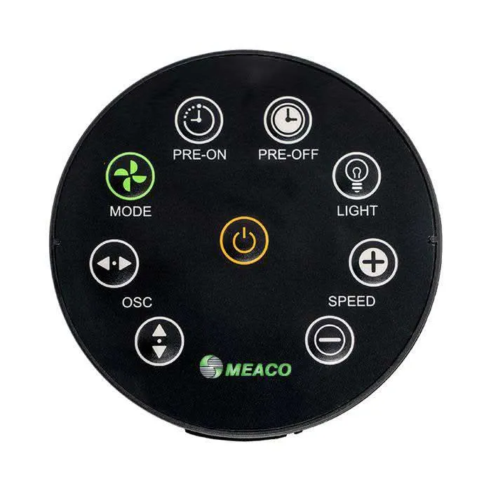 MeacoFan 1056P Standventilator Fernbedienung