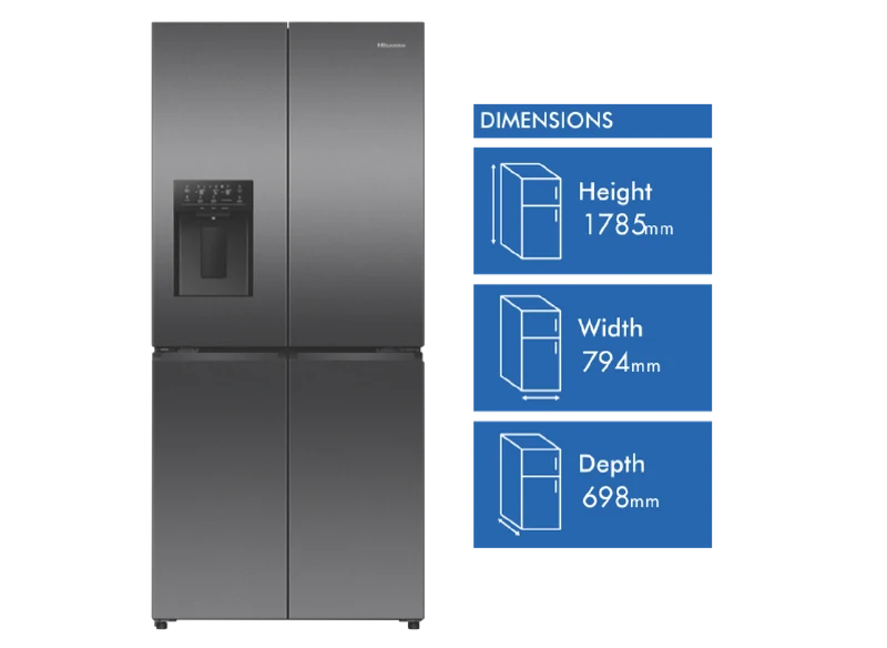 Hisense 483L French Door Refrigerator