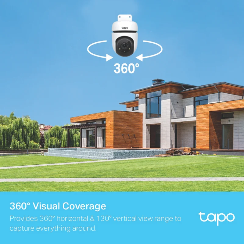 TP-LINK Outdoor HD Pan/Tilt Security Wi-Fi Camera