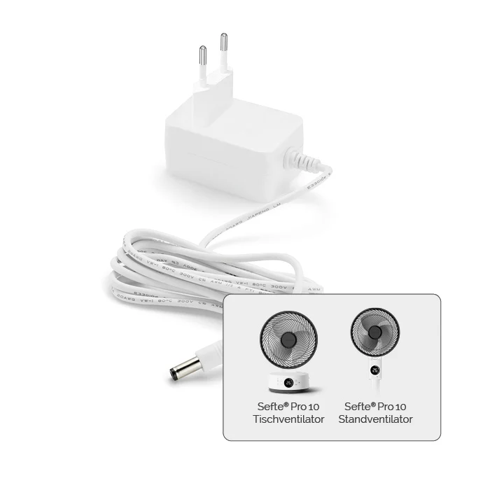 MeacoFan Sefte® Pro 10 Kabel- und Steckerset