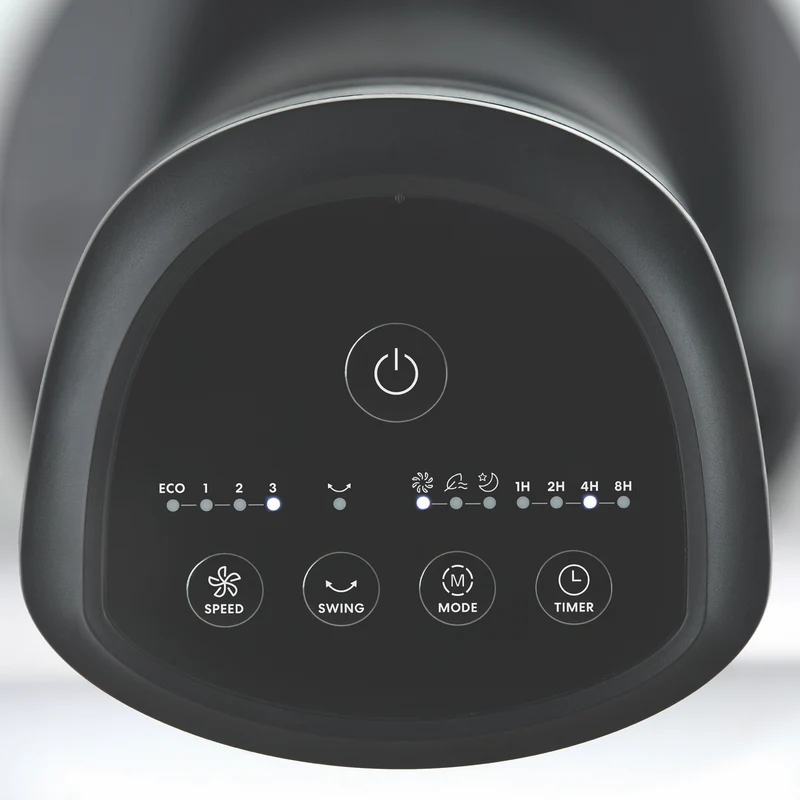 Solt 103cm Tower Fan Black