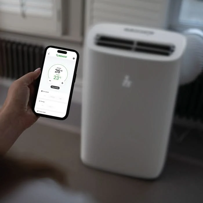 Meaco Cirro™ 12000 BTU Super Quiet smarte mobile Klimaanlage