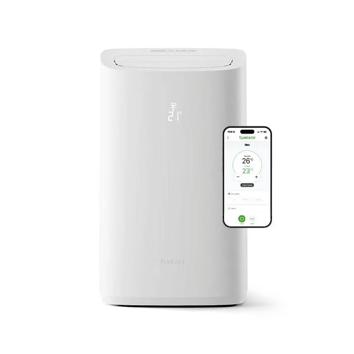 Meaco Cirro™ 12000 BTU Super Quiet smarte mobile Klimaanlage