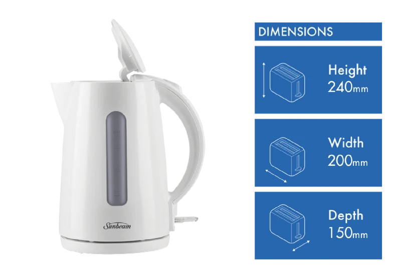 Sunbeam Rise Up White Kettle