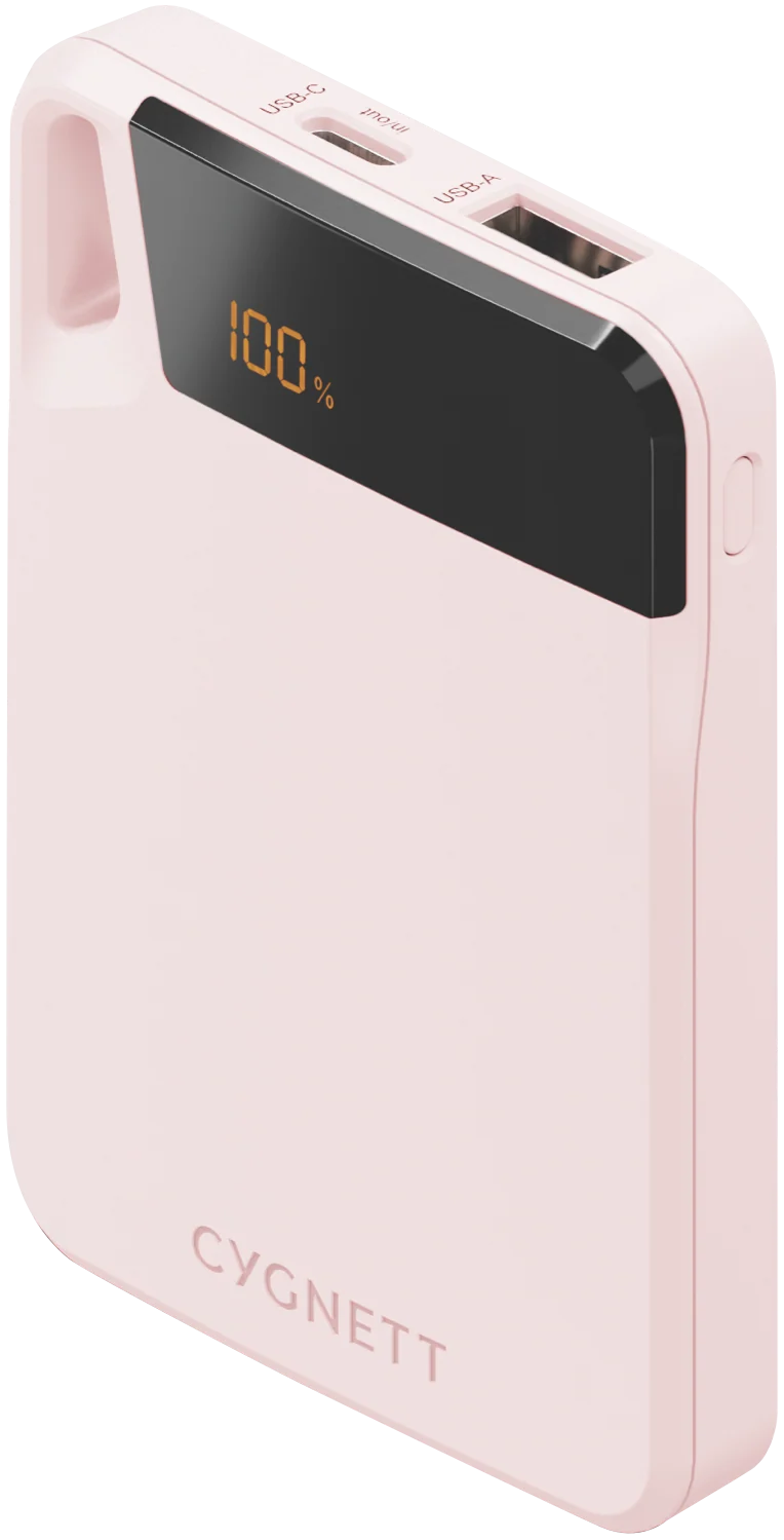 Cygnett Boost 5000mAh Power Bank - McGrath Pink
