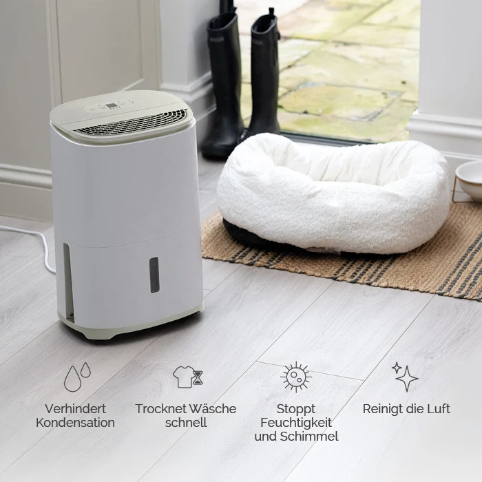 MeacoDry Arete® One 6L Kompakter Luftentfeuchter / Luftreiniger