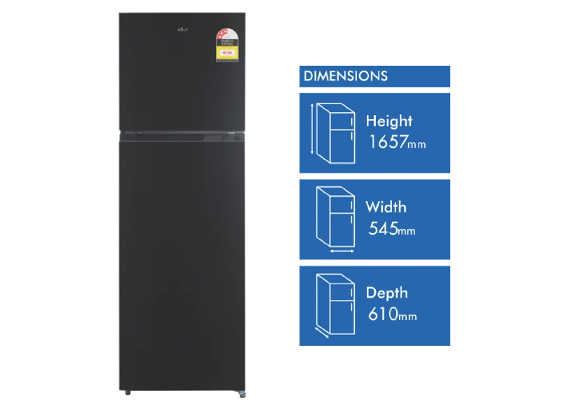 Solt 266L Top Mount Refrigerator