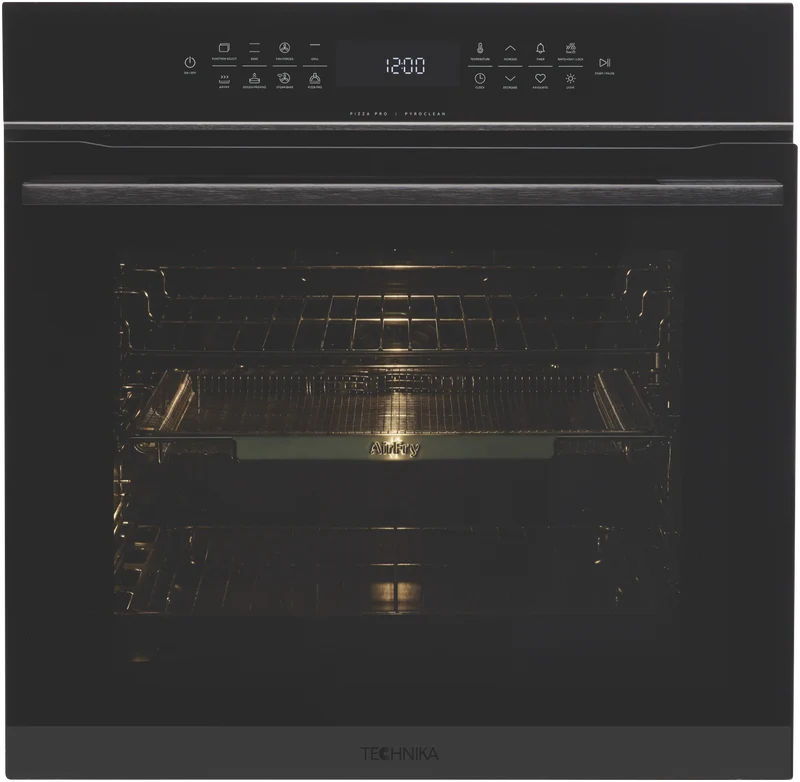 Technika 60cm 17 Function Pyrolytic Oven with Steam Bake, Air Fry & Pizza Pro