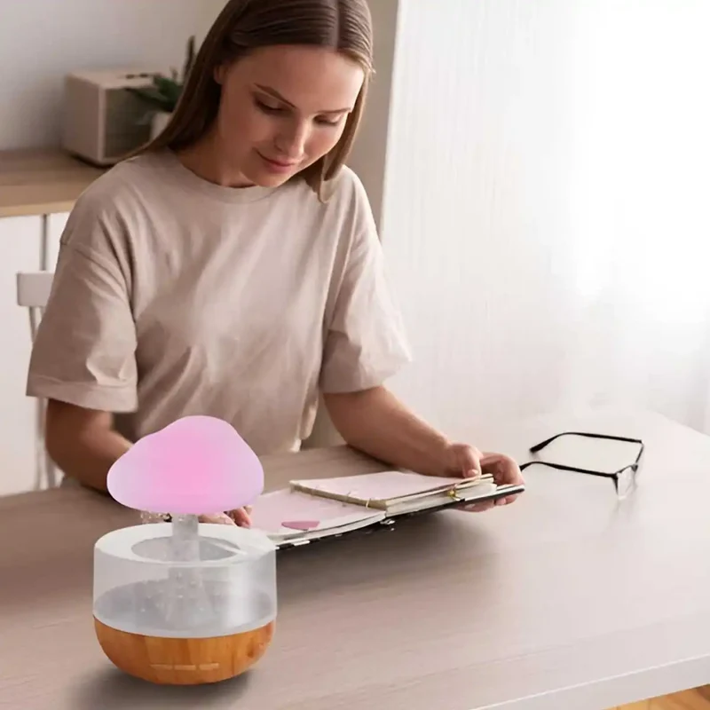 Rainara Ultraschall Aroma Diffuser – Sanfte Raumatmosphäre mit Nebel & Licht