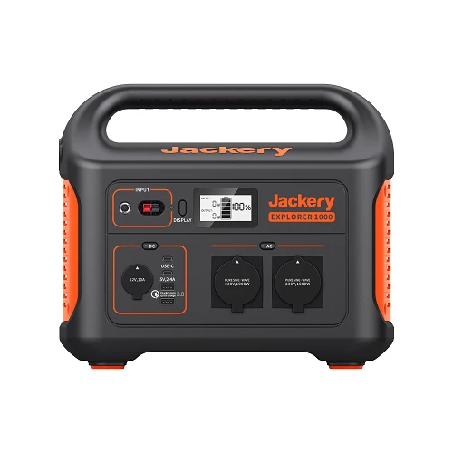 Jackery Explorer 1000 Tragbare Powerstation (Generalüberholt)