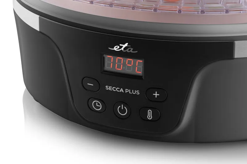 Lebensmitteltrockner ETA Secca Plus 8301 90000 schwarz
