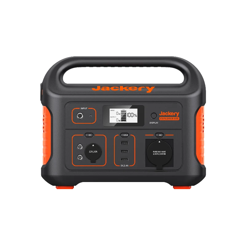 Jackery Explorer 500 Tragbare Powerstation (Generalüberholt)