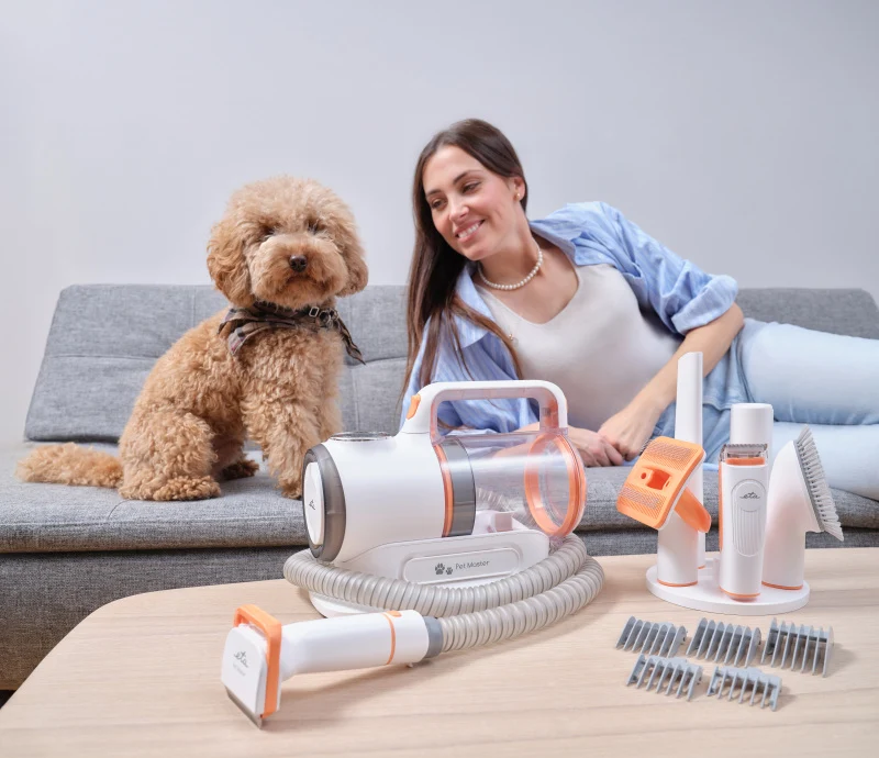 Sada pro péči o srst ETA PetMaster 4216 90000 weiß/orange