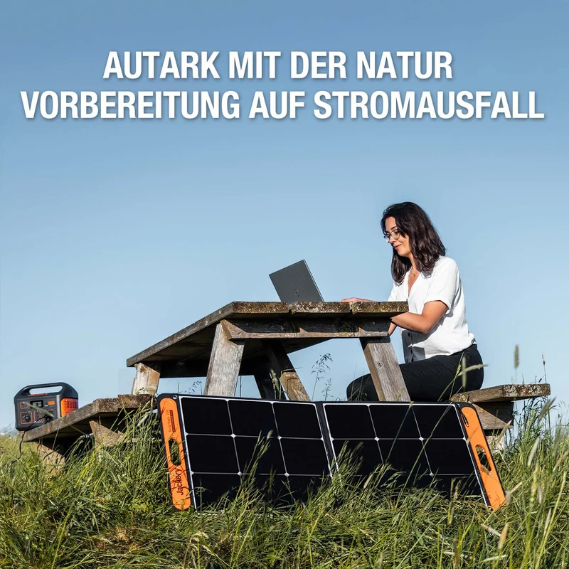 Jackery SolarSaga 100W Solarpanel (Generalüberholt)
