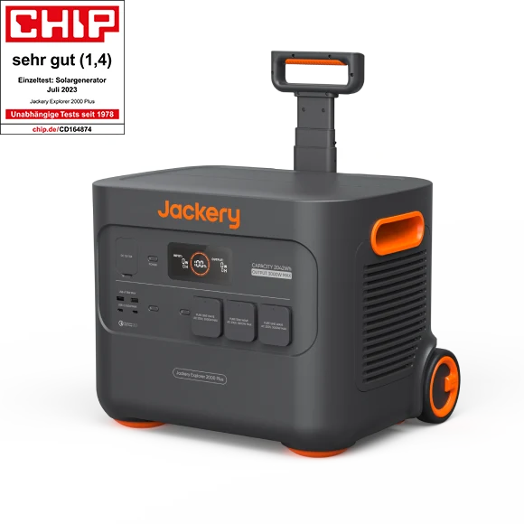 Jackery Explorer 2000 Plus Tragbare Powerstation