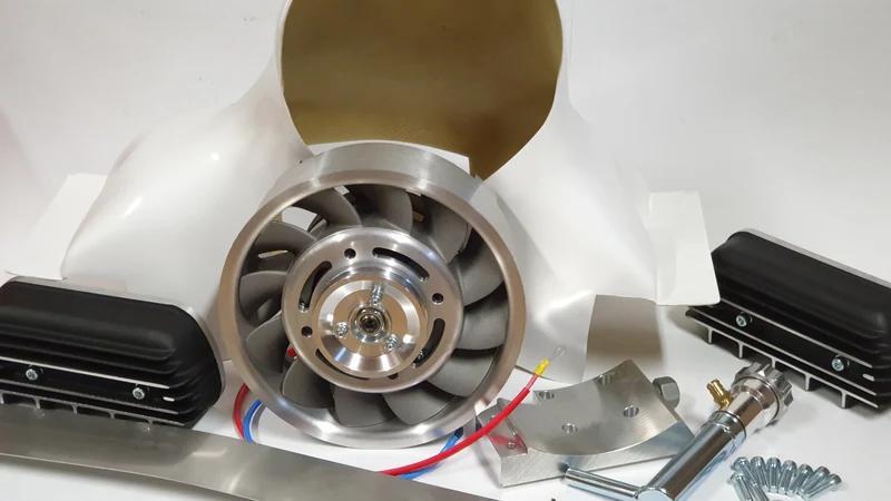 Stehende Gebläse Einheit Typ 1 + Ventildeckel