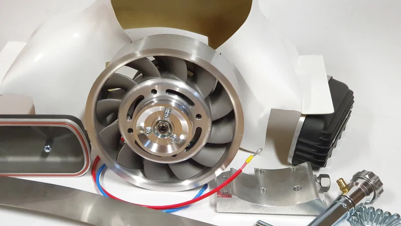 Stehende Gebläse Einheit Typ 1 + Ventildeckel
