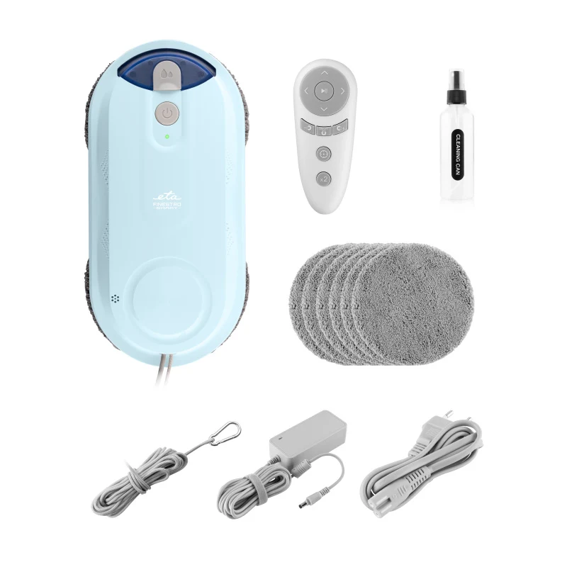 Fensterputzroboter ETA Finestro Smart 6329 90000 hellblau