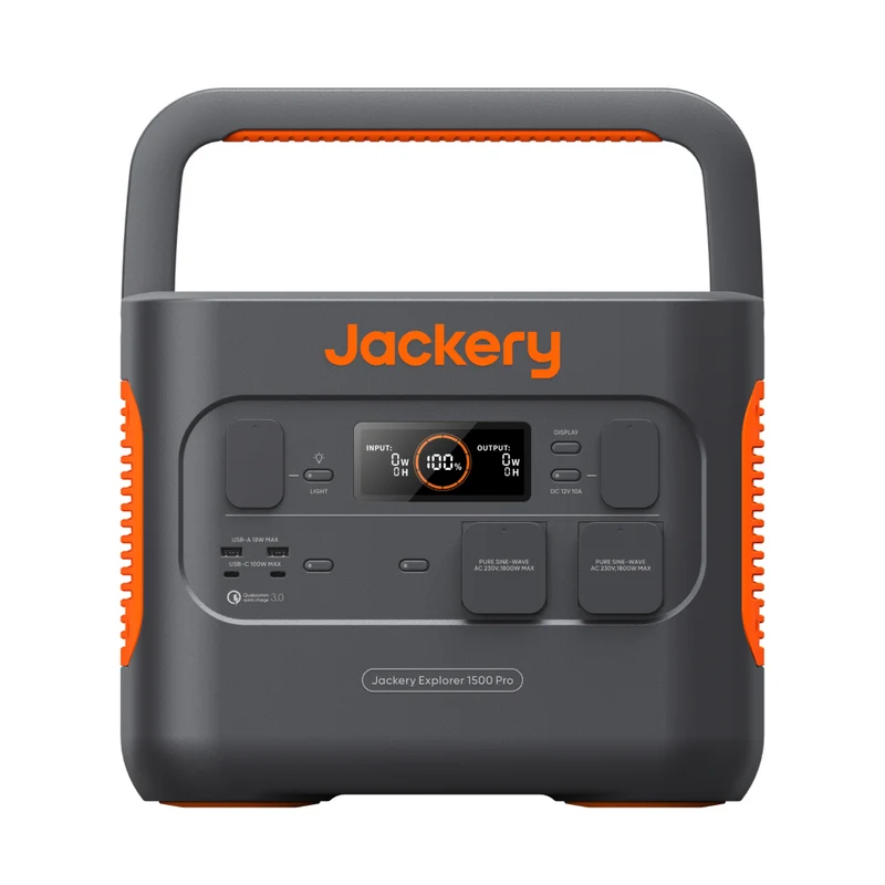 Jackery Explorer 1500 Pro Tragbare Powerstation (Generalüberholt)