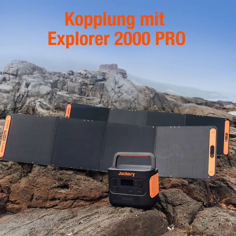 Jackery SolarSaga 200W Solarpanel (Generalüberholt)