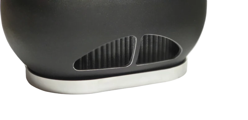 VW Käfer Luftfilterglocke Typ4 ok-products schwarz rot