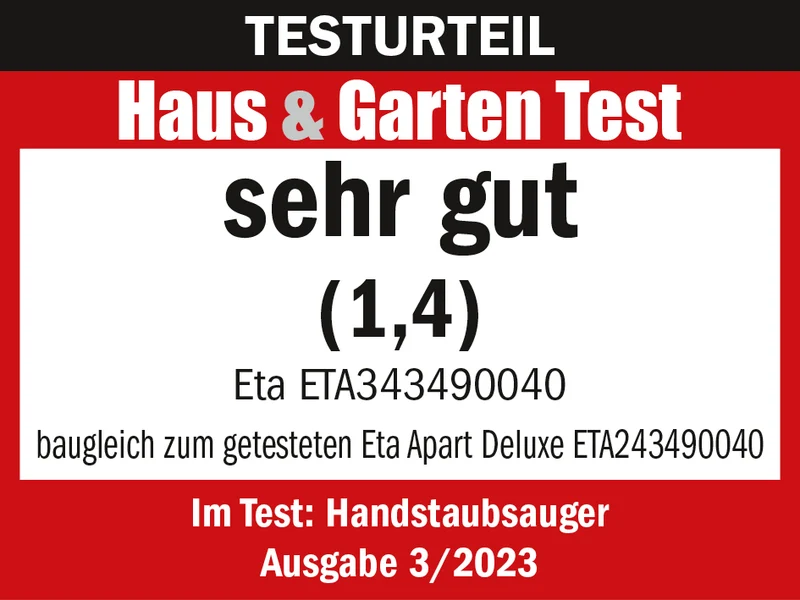 Bodenstaubsauger ETA Apart 3434 90040 grün