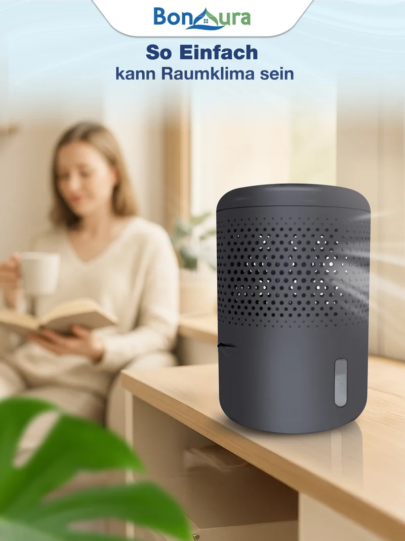 AirOne Neo Bundle aus Luftentfeuchter ohne Strom und 5 x Granulat 680g