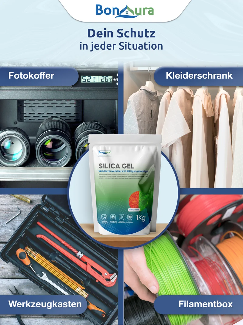 Silica Gel Trockenmittel regenerierbar und wiederverwendbar