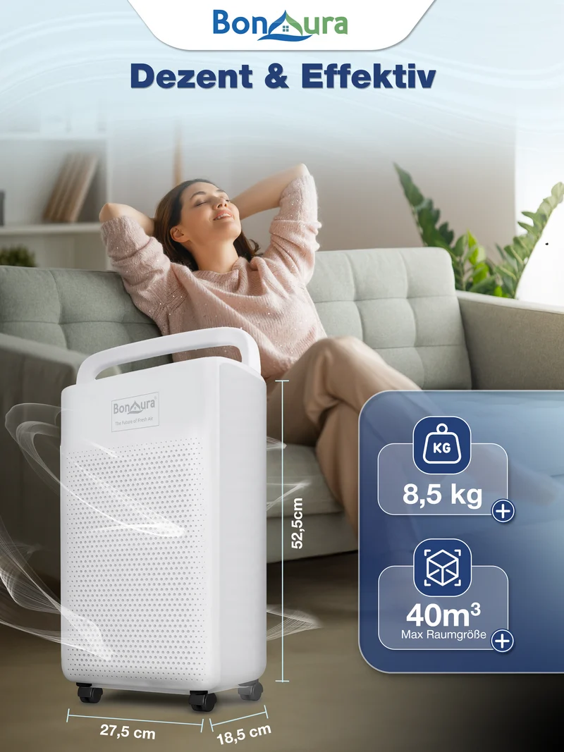 AirOne Pro elektrischer Luftentfeuchter bis 40m³