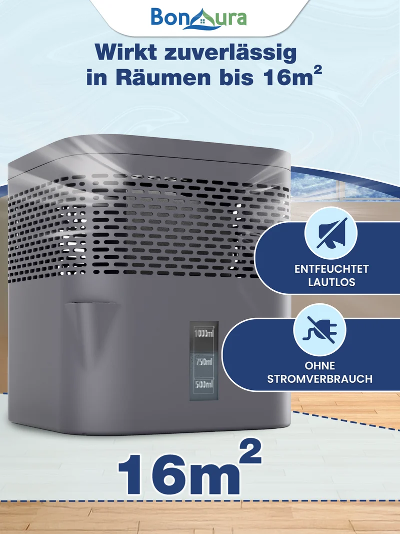 AirOne Lite Luftentfeuchter ohne Strom bis 16m²