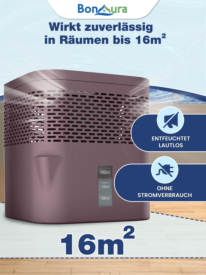 AirOne Lite Luftentfeuchter ohne Strom bis 16m²