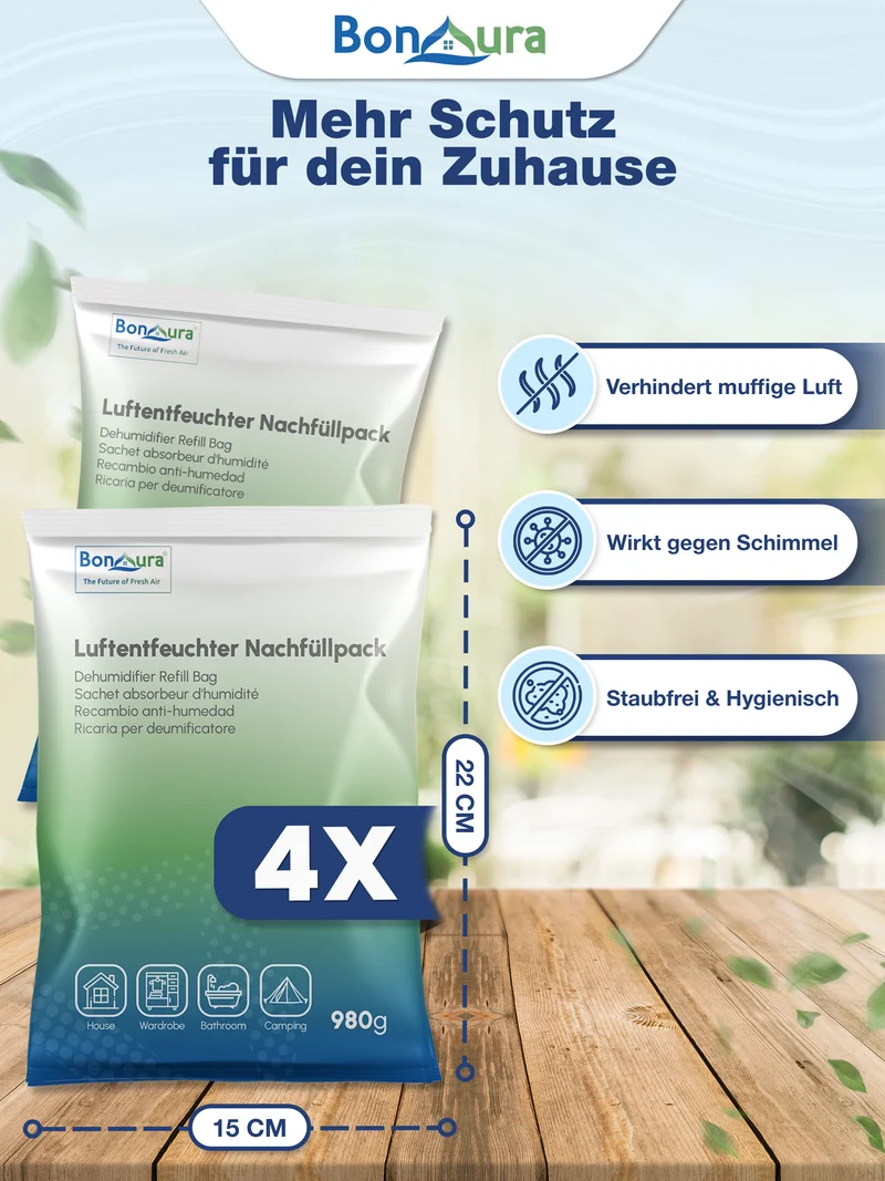 AirOne Max Luftentfeuchter Granulat 980g